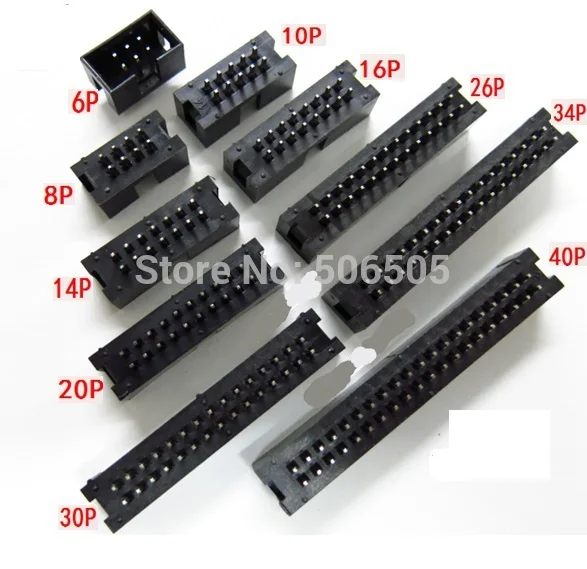 

DC3-8P 8Pins 2.54mm JTAG connector JTAG ISP socket 10pcs/lot