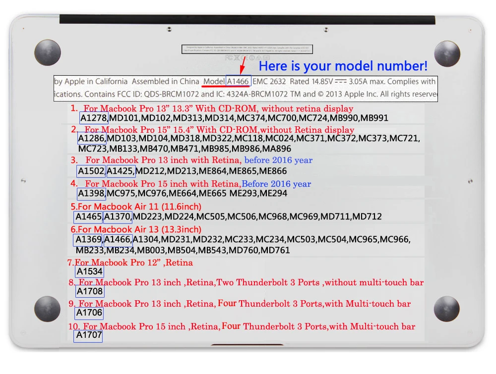 Жесткий чехол для ноутбука с принтом клавиатурой 11 12 13 15 дюймов Apple Macbook Pro Retina Touch