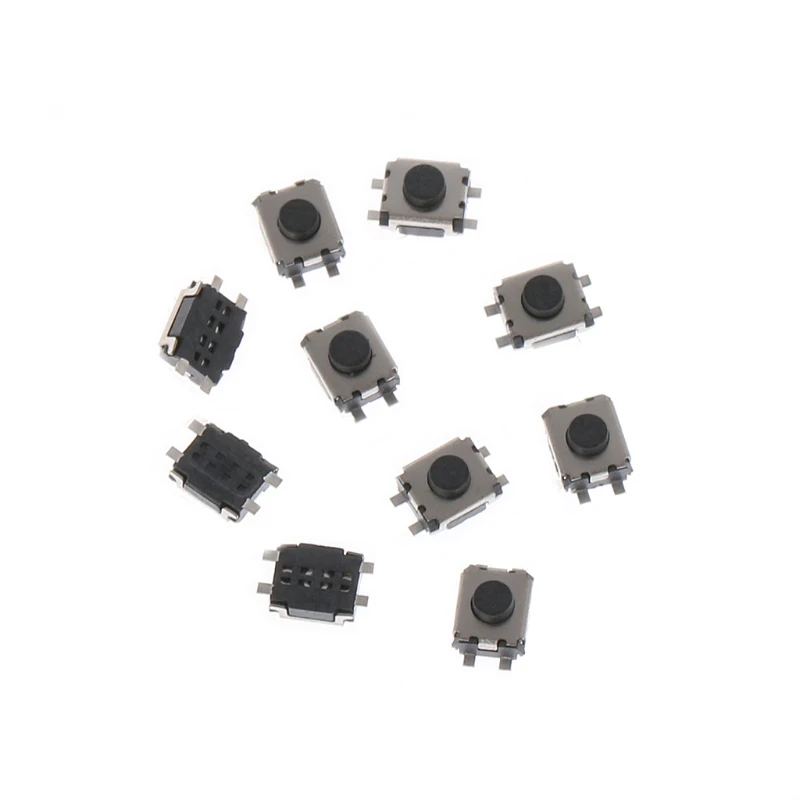 

100 Pcs 3x4x2mm 4 Pin SMD Micro Momentary Push Button Tactile Switch
