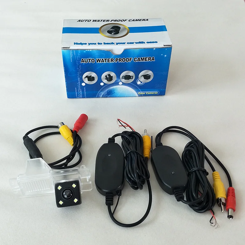 

RCA AUX Wireless / Backup Camera For SsangYong Rexton 2006~2016 / HD Wide Lens Angle / CCD Night Vision Rear View Camera