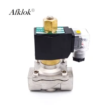 Нормально открытый Соленоидный клапан из нержавеющей стали 3/4"