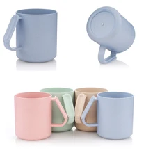 1 шт. Экологичные японские стильные толстые круговые чашки чашка держатель для зубной щетки PP промывочный стаканчик для зубной щетки для ванной Tumblers