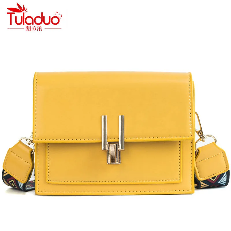

Fashion Solid Flap Bag Women Crossbody Bags High Quality PU Leather Women Messenger Bags Famous Brand Small Ladies Handbags 2019