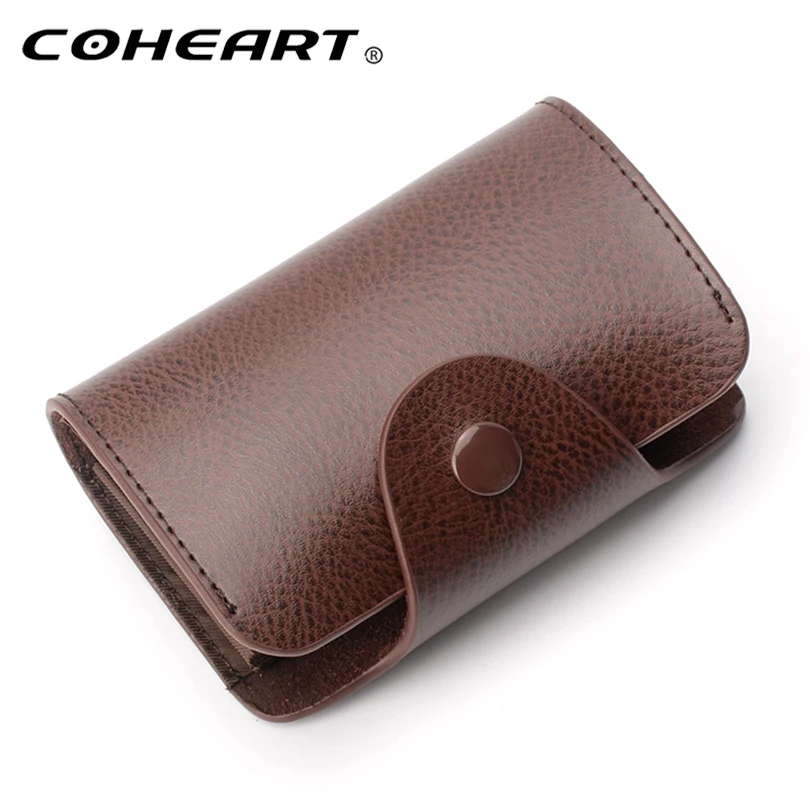 

Real leather card wallet top quality 100% cowhide simple and practical card purse !