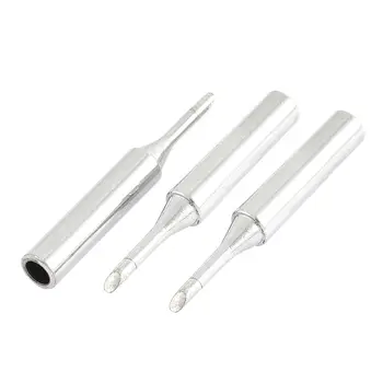 

3Pcs 900M-T-2C 60W 2mm Width Bevel Soldering Solder Iron Tip 43 x 6mm