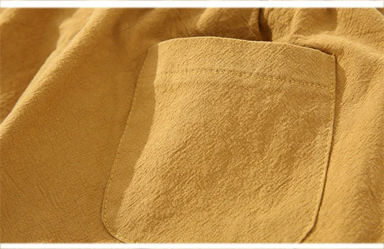 fashion 2018 cotton linen knee length boys pants kids loose trousers clothing children summer pants for teenage boys clothes (6)