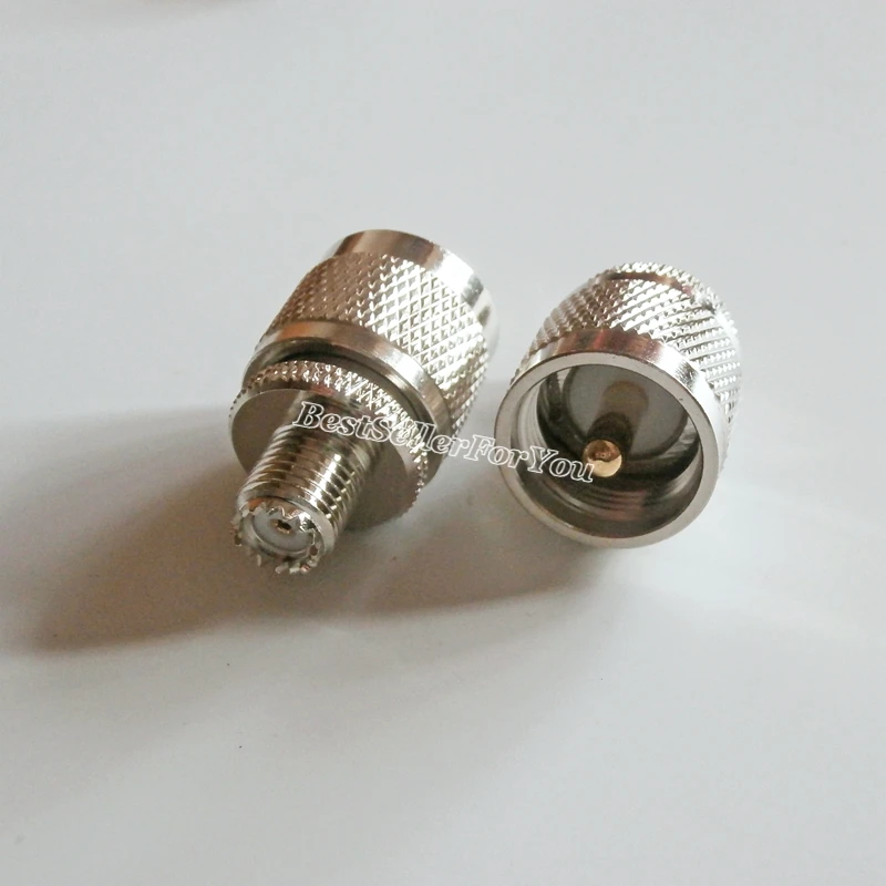 1 шт. Mini UHF female MINIUHF jack к male plug PL 259 RF Connector Converter Adapter|Соединители| |