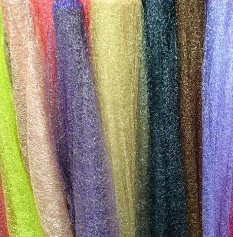 

150cm*100cm Net chaotic spider web solid gold mesh gauze handmade diy wedding apparel fabrics decorative outer material