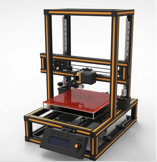 3D prusa I3 printer kit high precision aluminum rail line version of the DIY suite 3D