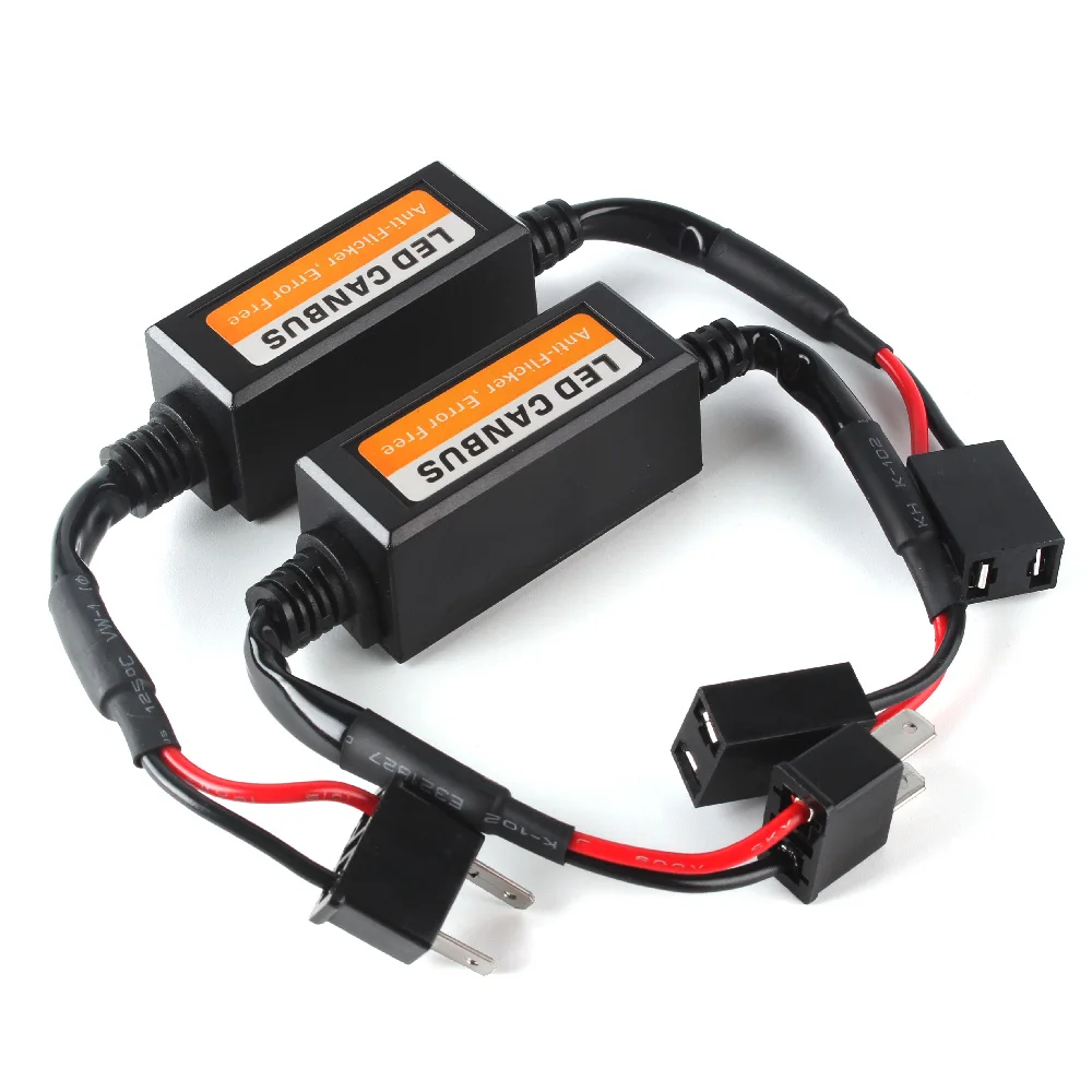 1Pc 9 36V H7 LED Decoder Anti Flicker Car Headlight