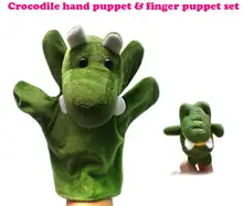 Marioneta Cocodrilo + marioneta de dedo
