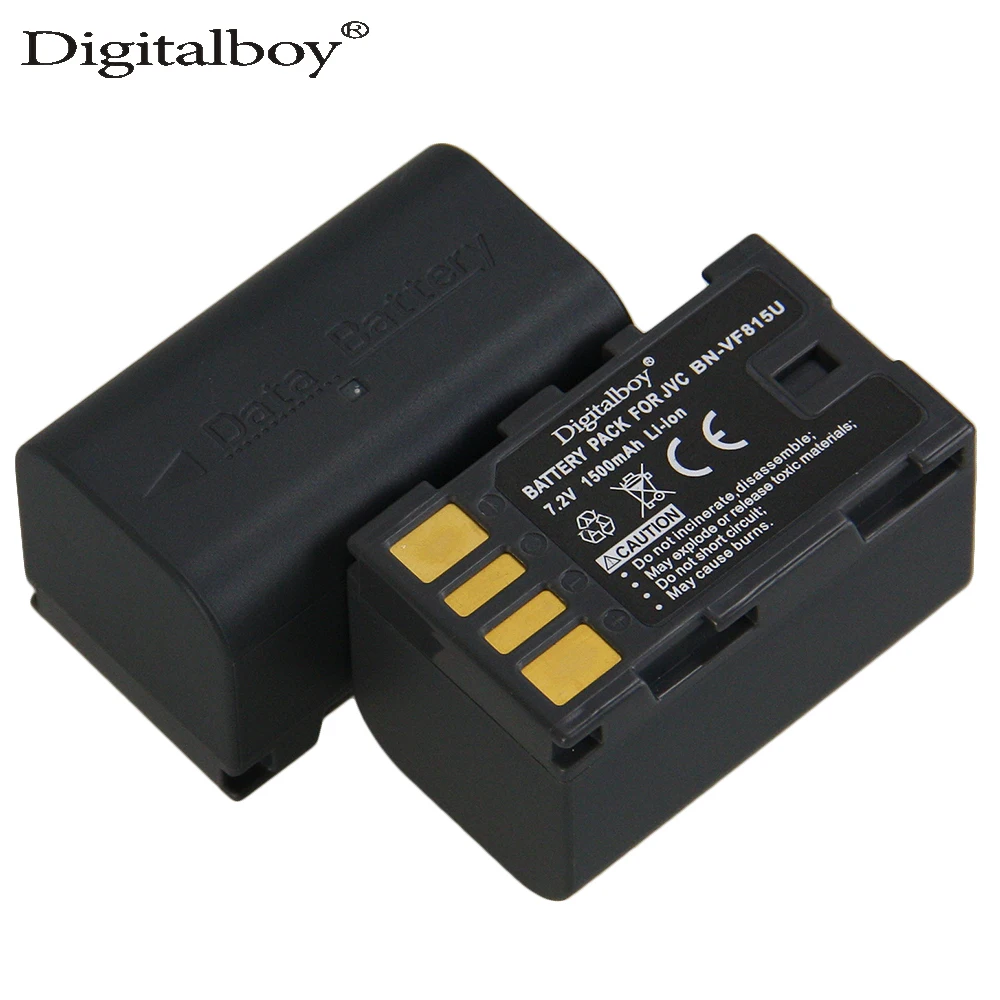 

Hot Sale 2PCS Battery BN-VF815 BN VF815 BNVF815 Recharger Camera battery for JVC GZ-MG360 GZ-MG730 V808 Camcorder