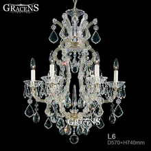 6 Arms Home Crystal Chandelier Modern Lustres de Cristal Living Room Indoor Chandeliers Lamp Living Room Kitchen Decoration 6 Arms Home Crystal Chandelier Modern Lustres de Cristal Living Room Indoor Chandeliers Lamp Living Room Kitchen Decoration