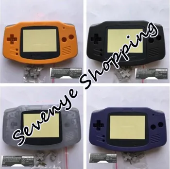 

Hot Sale Housing Case for Gameboy Advance GBA Console Accessories Cases Buttons lens Sticker