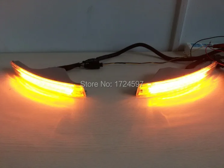  Osmrk led drl daytime running light with auto dim/OFF control + turn light + on/off switch for Volk - 32275028179