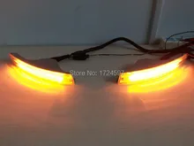 Osmrk led drl daytime running light with auto dim/OFF control + turn light + on/off switch for Volkswagen VW Passat B6 R36 3C