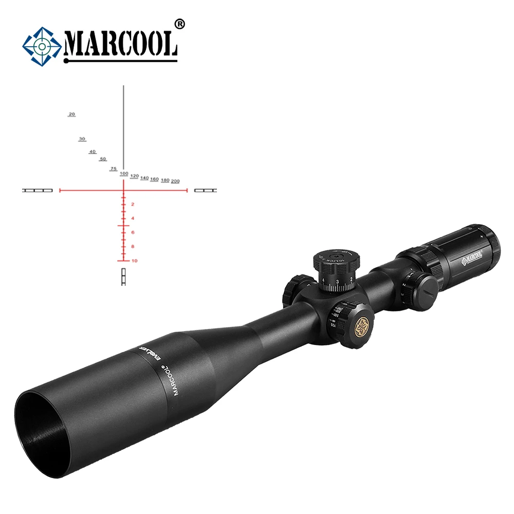 Marcool EVV 6-24X50 SFIRGL FFP Re-zero револьверный замок большие пушки Оптика прицел оптический Коллиматорный прицел для охоты