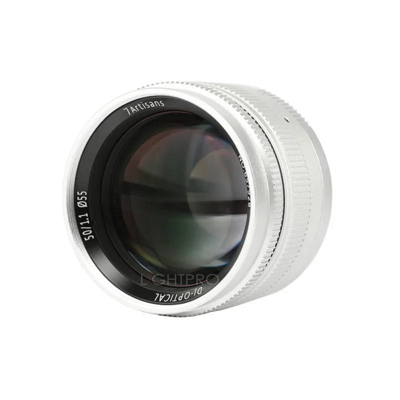 7artisans 50mm F1.1 M Mount Fixed Lens for Leica M-Mount Cameras M-M M240 M3 M6 M7 M8 M9 M10