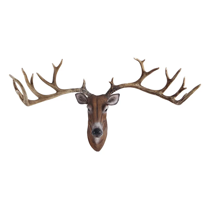 

North American 28-degree American resin crafts white-tailed deer pendant simulation wall decoration custom optional box
