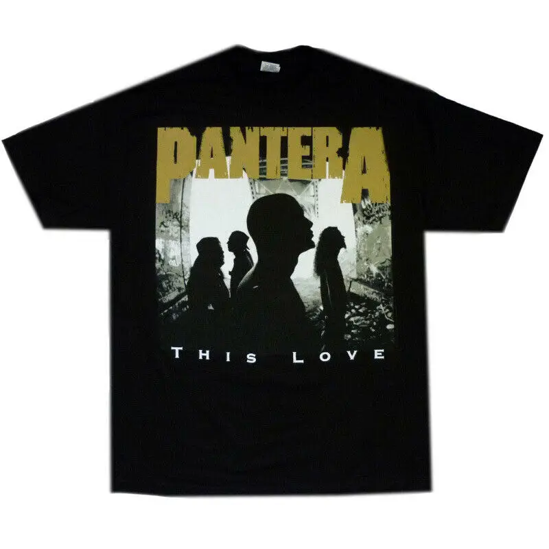 Пантера эта любовь официальная рубашка SML XL XXL тяжелый металл футболка новый |