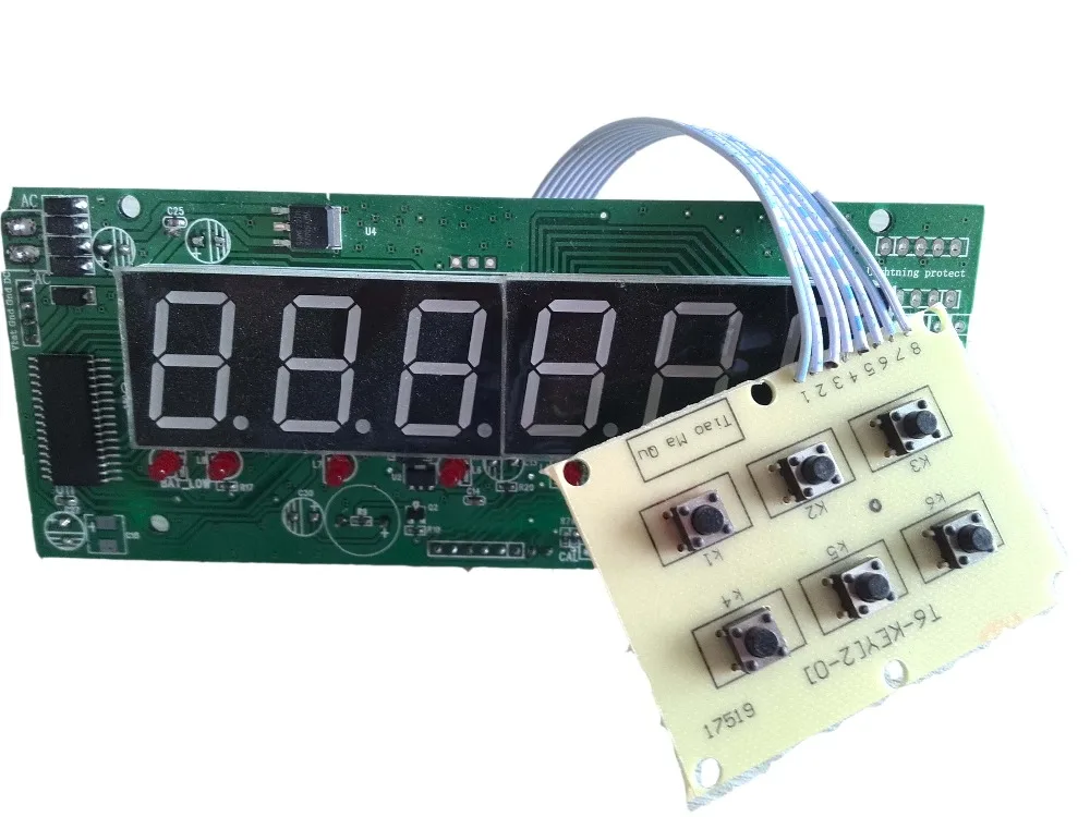 

Weighing Scale PCB for Weight Indicator-Yaohua T6