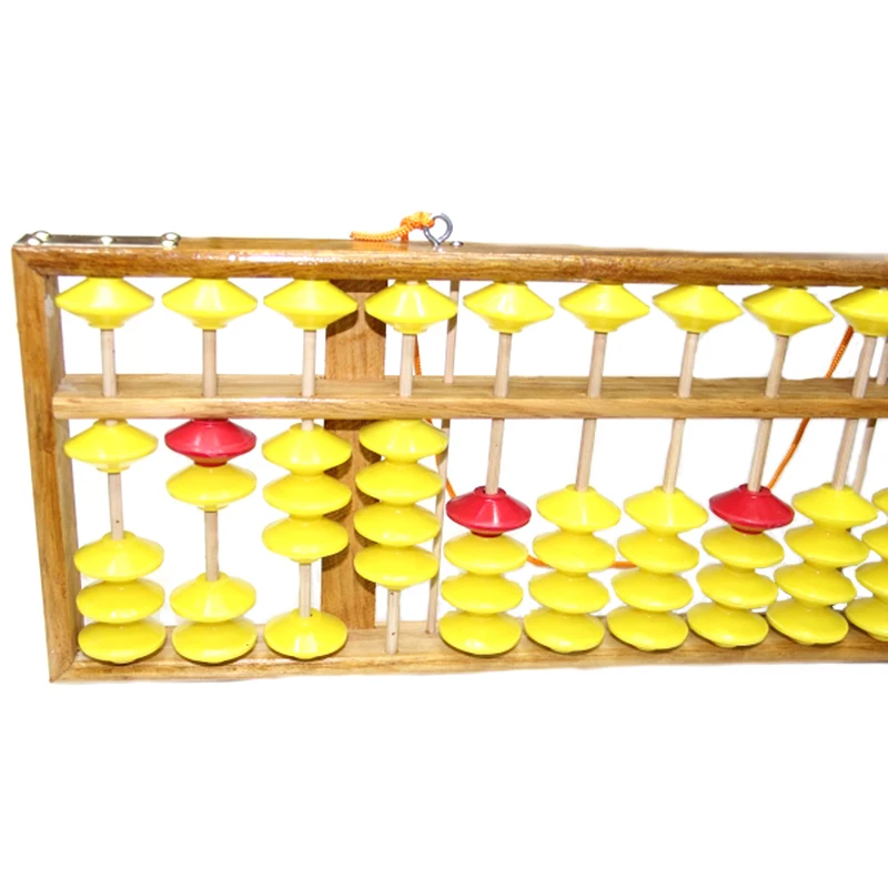 Китайская деревянная вешалка Abacus, 13 колонн, большой размер, нескользящая, китайская, соробанская, для математики, для детей, математическое