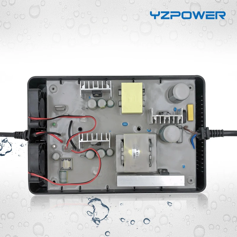 Зарядное устройство YZPOWER для литий ионных батарей 42 в 8A 7A 6A 36 В|Зарядные