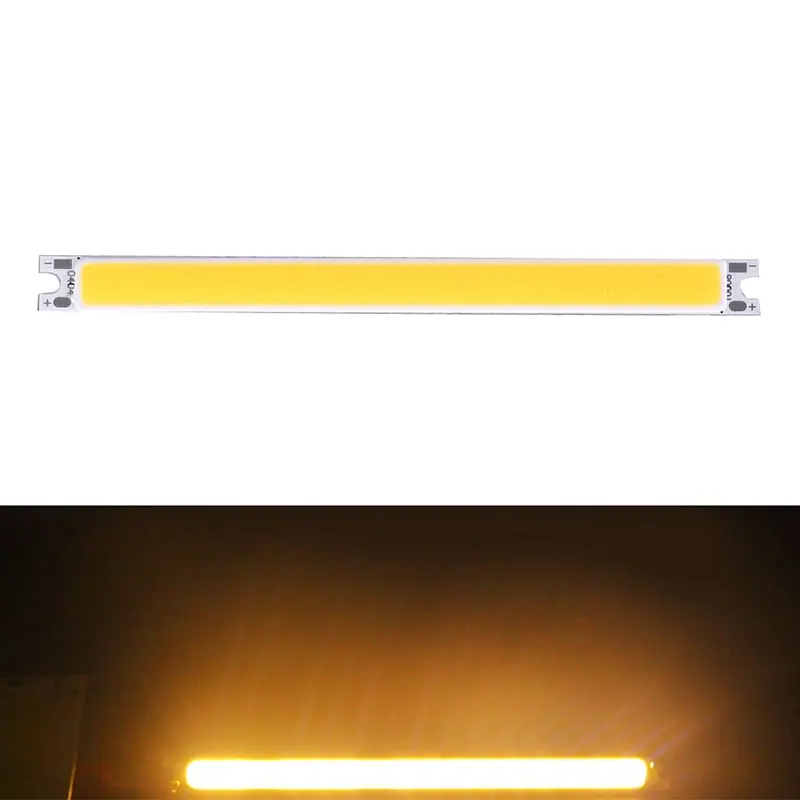 1 шт. 100x8 мм COB LED Light 4 Вт DC чип для светодиодной лампы на борту полосы модули DIY