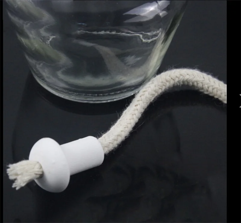 

1M Long Cotton Wick Burner For Oil Kerosene Alcohol Lamp Torch Wine Bottle Chemistry Product Accessory