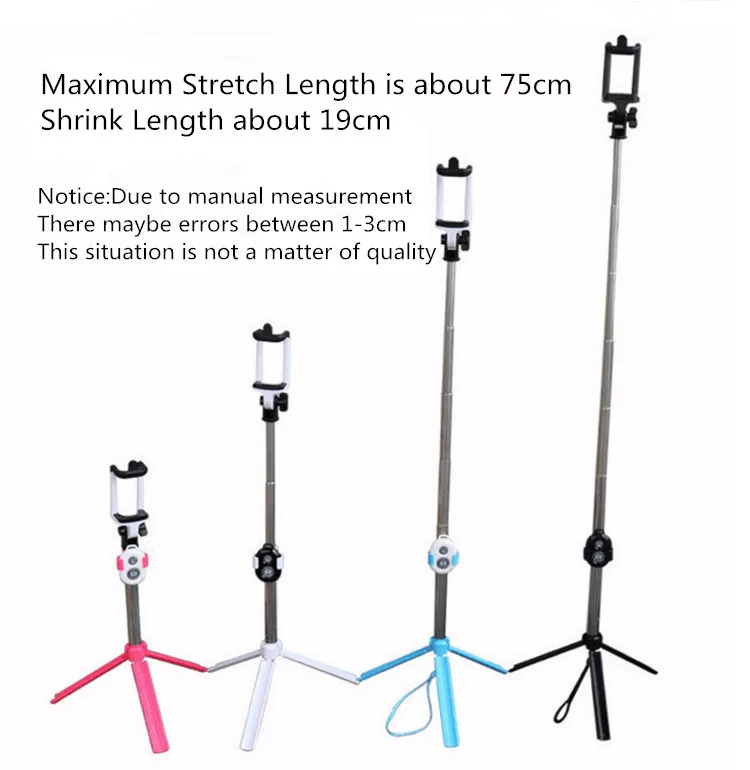Хорошее качество для xiaomi selfie stick bluetooth selfi мобильного телефона palo iphone Andriod