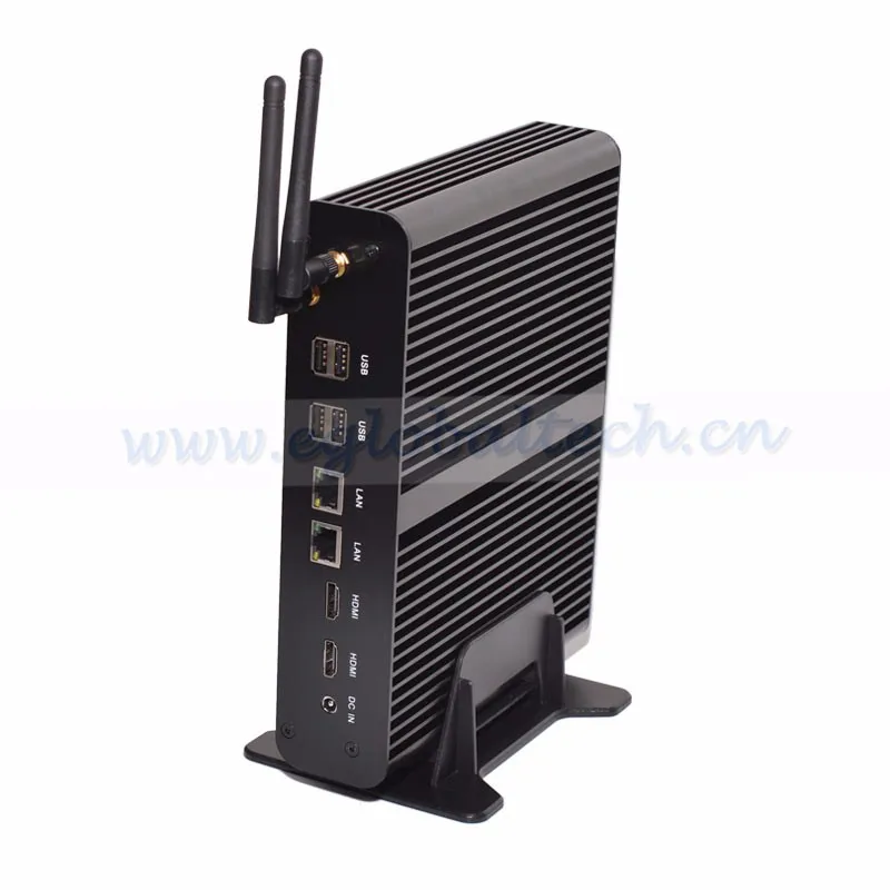 Процессор EGlobal fanless Мини ПК Intel Core i7 4500u Windows 10 i7 Mini-ITX настольный компьютер HD4500 HTPC tv КОРПУС HD 4 к 16 Гб оперативная память 256 г SSD