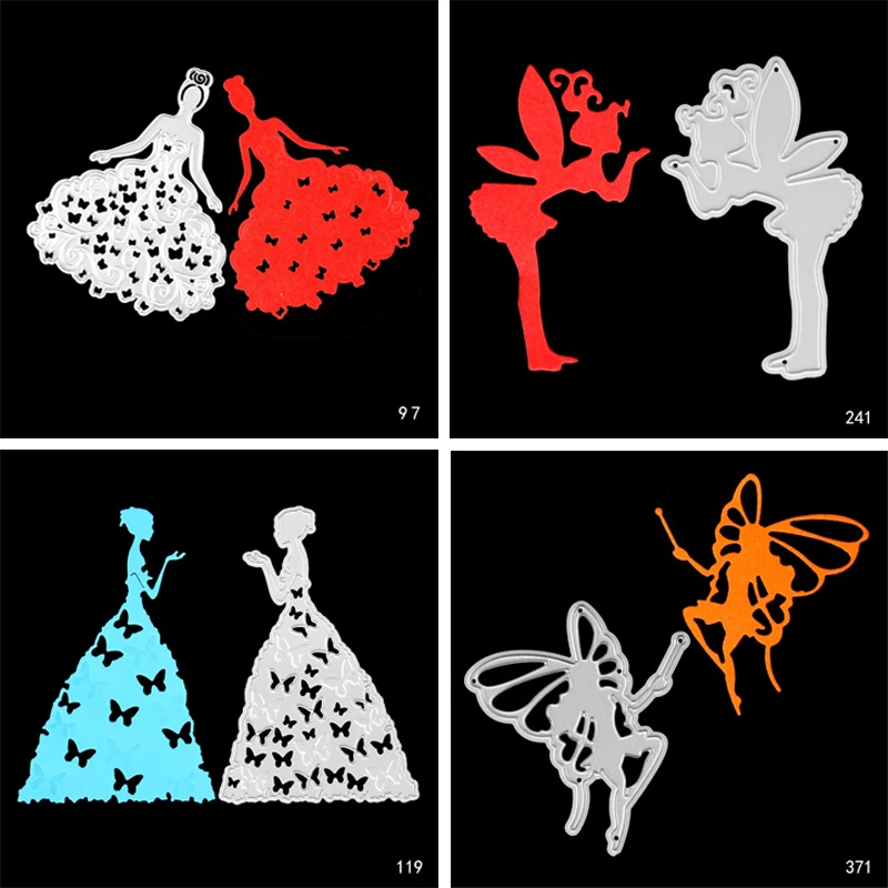 

Girls Cutting Dies For DIY Scrapbooking Dies Decoretive Embossing Stencial DIY Decoative Cards Die Cutter