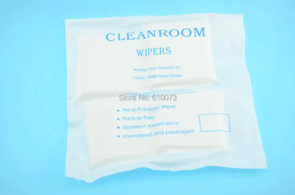 200PCS/Bag Soft Cleanroom wiper cleaning Non Dust Cloth Dust Free Paper Clean LCD Repair Tool for Class 1-10000 Clean Rooms