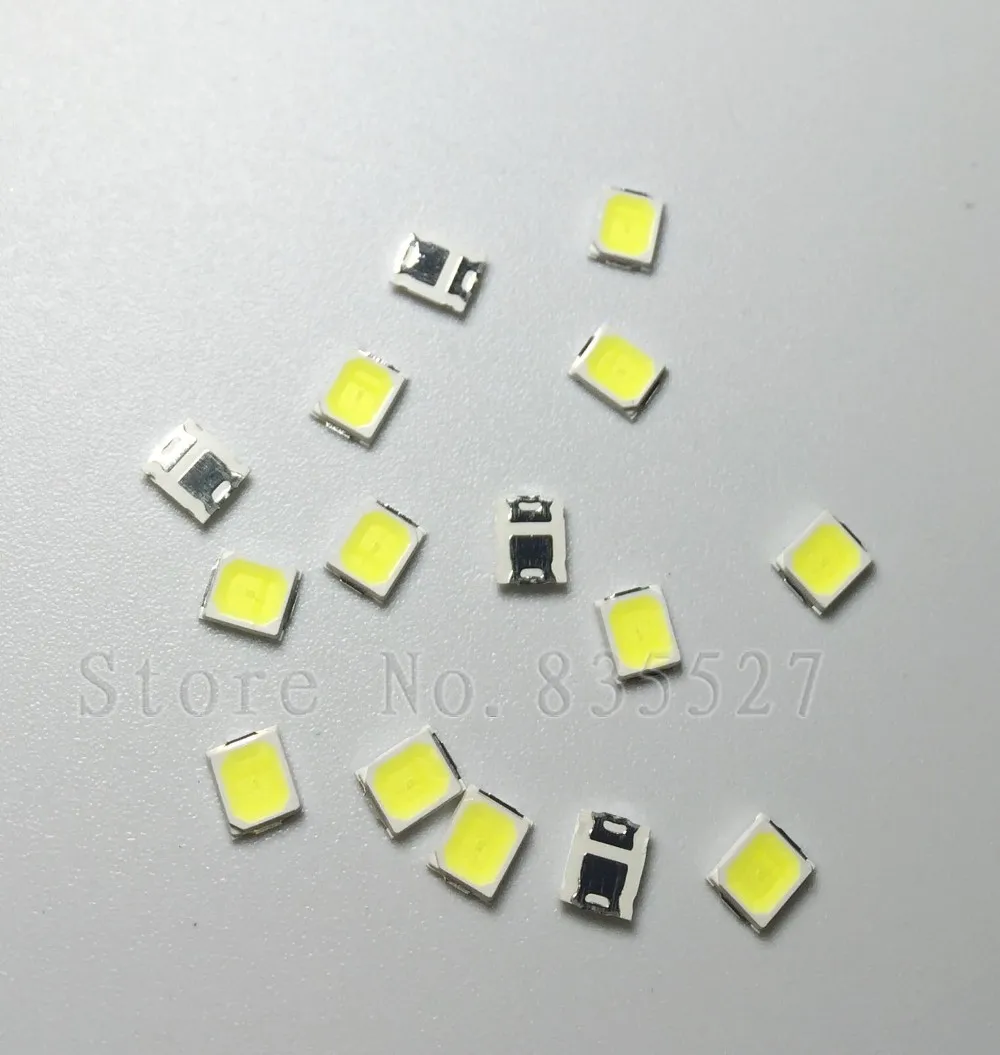 200 шт./лот 2835 SMD чистый белый/натуральный белый/теплый белый/холодный белый светодиод 23-25LM яркая лампа бусины светоизлучающий диод