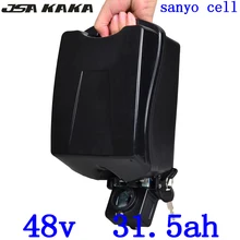 Литиевая батарея sanyo 48 В 30 А/ч 1000 Вт 750 500 для электровелосипеда 28