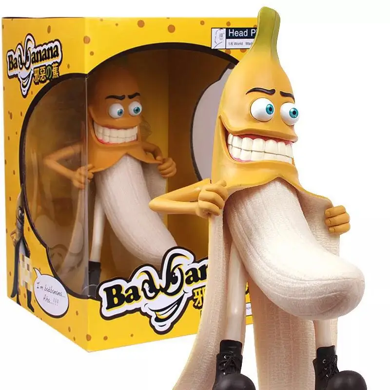 One Piece 29cm Evil Banana Funny Devil Style Large Novelty Adults Figure Toys Fashion Items