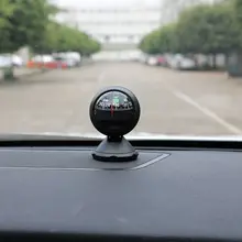 Автомобиль украшения Пластик Навигация Компас Бал автотранспортных средств Декор интерьера открытый направлении руководство Инструмент Клей компас
