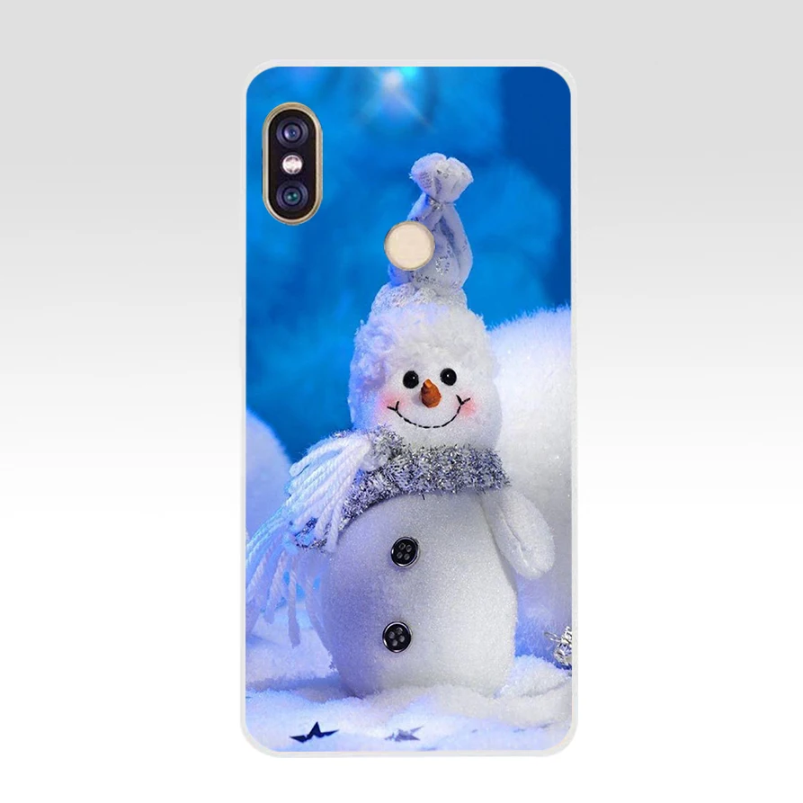 147WE happy New Year merry Christmas Мягкий силиконовый чехол для телефона из ТПУ xiaomi redmi 6 5A 6A 5Plus
