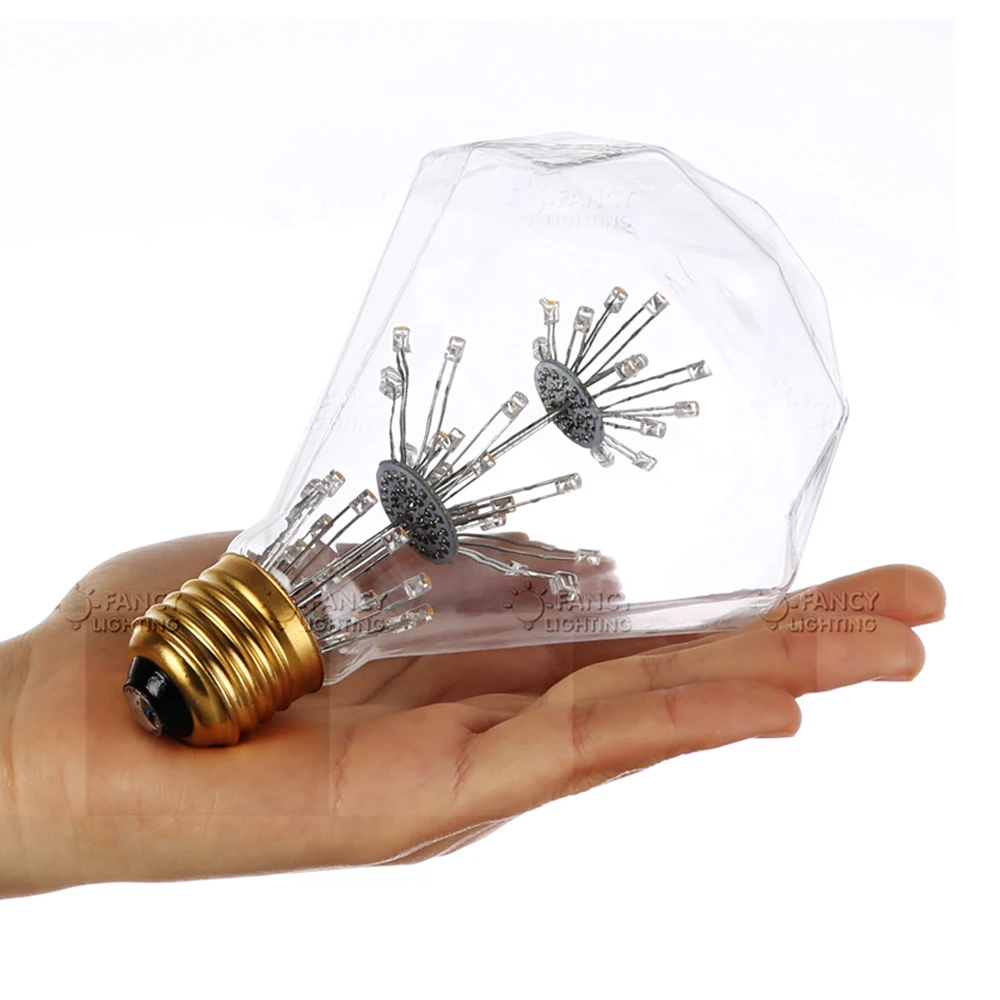 Bombilla de luz Led G95/G125 de E27 110 V 220 V regulable led decorativa lámpara para casa/sala de habitación/decoración dormitorio 3 W lámparas led Bombilla de luz Led G95/G125 de E27 110 V 220 V regulable led decorativa lámpara para casa/sala de habitación/decoración dormitorio 3 W lámparas led