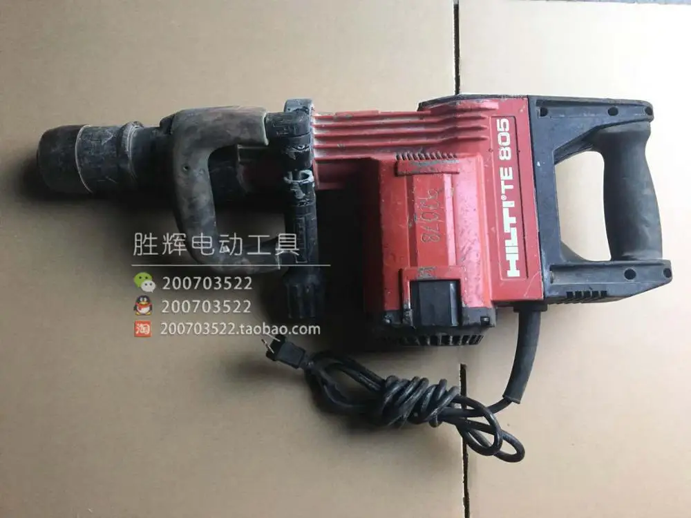 Б/у Hilti HILTI TE 805 Большая Электрическая машина/прорыв через шесть углов кирки|machine