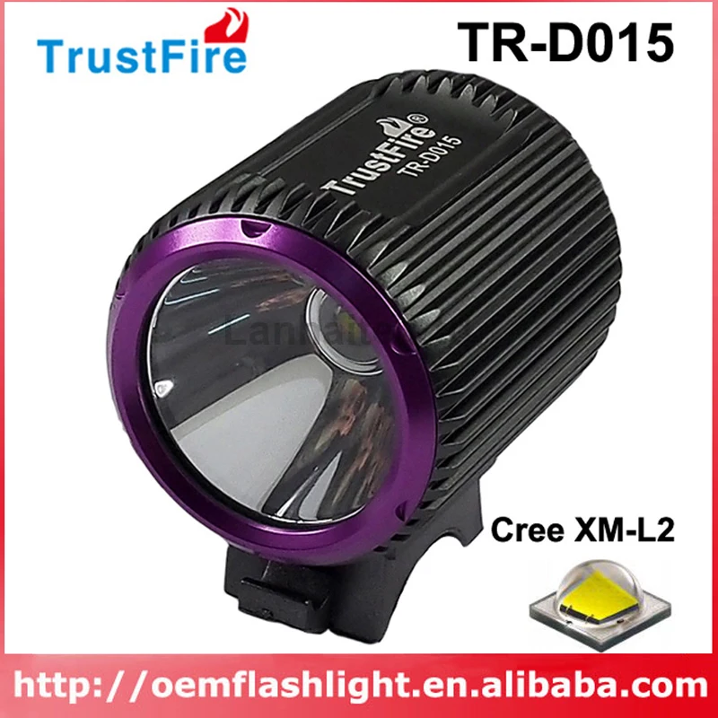 TrustFire TR-D015 Cree XM-L2 U3 светодиодный 600 люмен 3-режимный велосипед светильник с Батарея набор