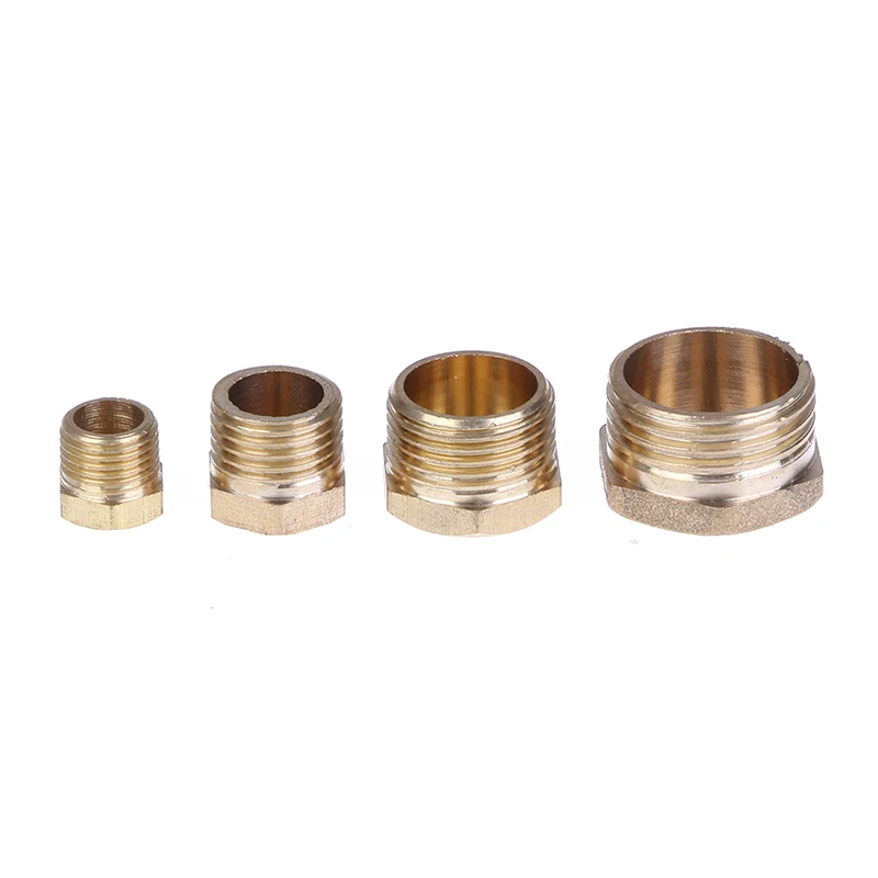 1 шт. Новый латунный 1/8 &quot1/4&quot 3/8 &quot1/2&quot внешний шестигранник Резьбовая