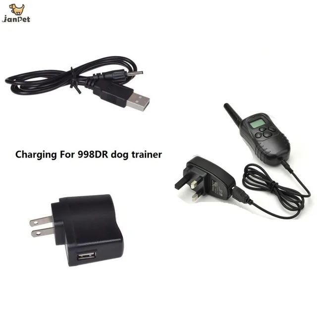 JANPET PET DOG Training Accessory Power Charger Cables for EasyPet Charger Adapter Replacement DT1200V PeTrainer Dog Collar