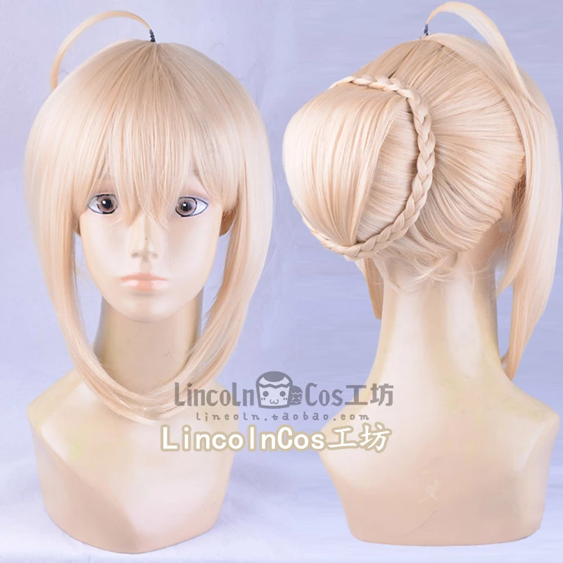 Fate stay night/zero Saber Нерон Клавдий Цезарь Аугуст германикс Косплей hairwear|Аксессуары для