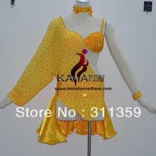 Kaka-l130400, Для женщин Костюмы для латиноамериканских танцев Одежда для танцев, Обувь для девочек Сальса Практика платье для танцев Танго Самба Румба Чача платье для танцев, Костюмы для латиноамериканских танцев платье для танцев