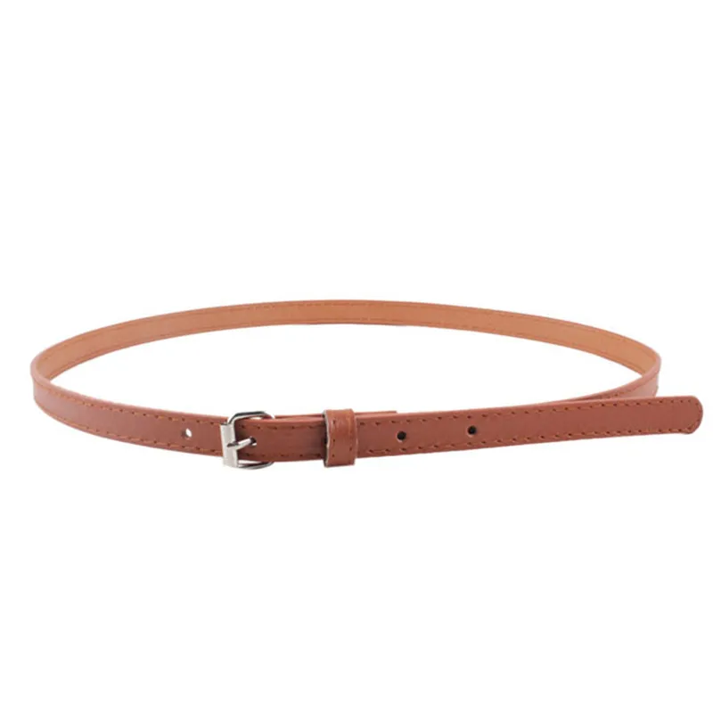 Woman Girl Candy Colours Strap Belt Waistband For Dress Shirt Leather Belt Waistband leather belts for women 40FE0210