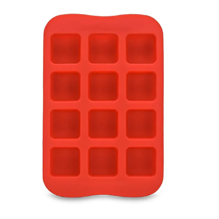 

New Arrive 2018 DIY Ice Cream Tools 1PC Heart Shape Silicone Freeze Mold Bar Pudding Jelly Chocolate Maker Mold 12 Ice Cube Tray