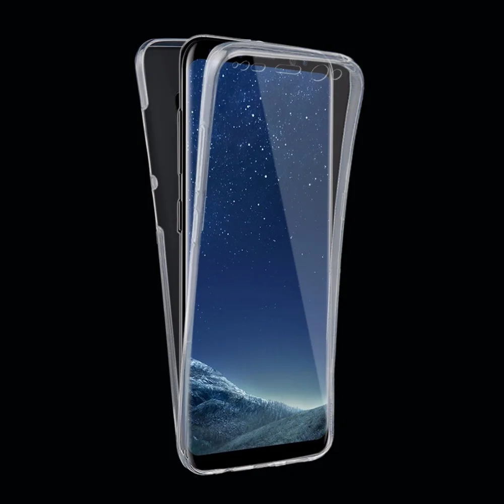 Полностью обернутые Чехлы для Samsung Galaxy S8 0 75 мм двухсторонний ультратонкий