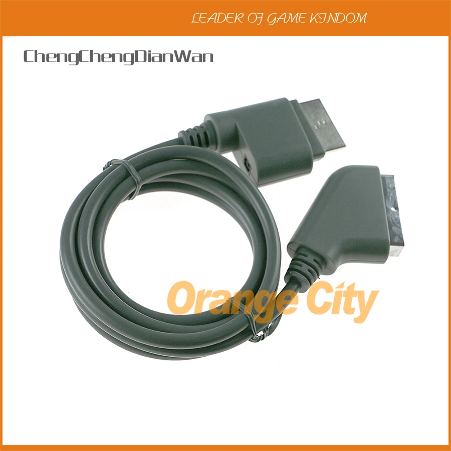  ChengChengDianWan di alta qualità 1.8 M 6ft Scart RGB HD TV Audio Video cavo AV per xbox 360 xbox 3