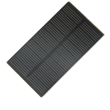 

12PCS/Lot 1W 5V Mini Solar Cell Monocrystalline PET Solar Panel+Cable DIY Small Solar Module System 107*61MM Free Shipping